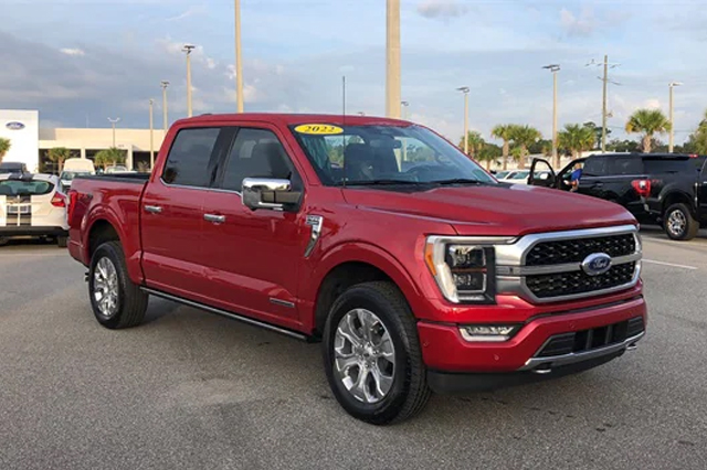 2022 Ford F-150 Platinum Truck PowerBoost Full-Hybrid V6