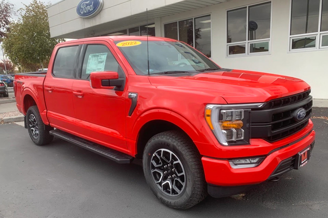 2022 Ford F-150 Lariat Crew Cab Truck 5.0L V8 32V PDI DOHC
